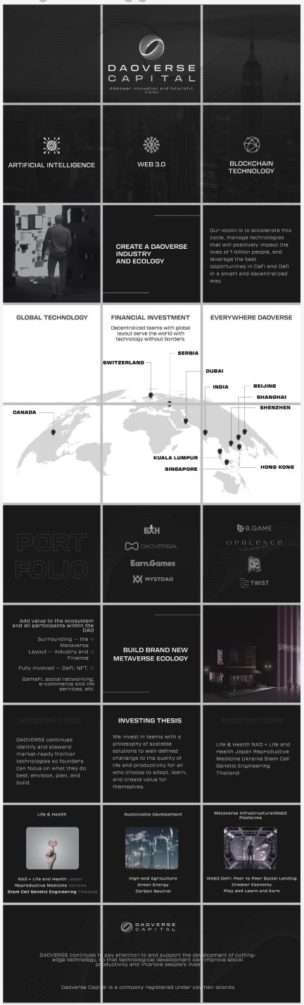 daoverse-capital-instagram-grid Design